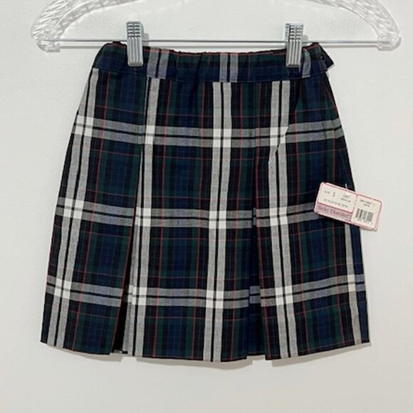 Becky Thatcher Multicolor Plaid School Uniform Skirt Girl's 5 Reg - Picture 1 of 4